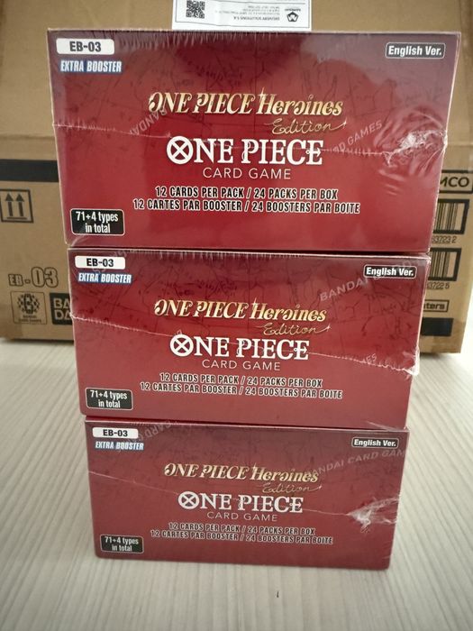 One Piece–Extra Booster EB-03 Heroines Edition