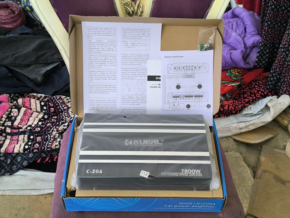 Усилитель KUERL 7800W Hi-Fi аудиосистема