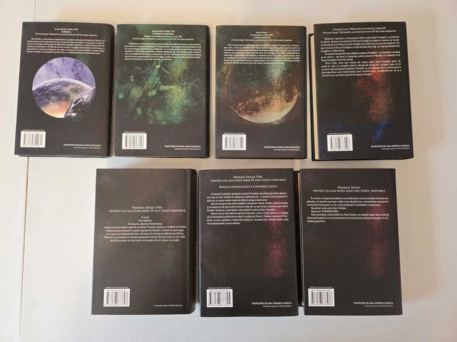 Isaac Asimov - Fundatia  (7 vol 2012-2018)