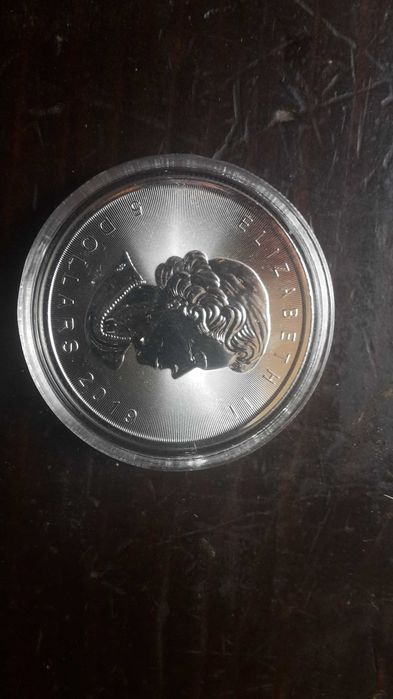 Сребърни монети, 1 унция „Meaple Leaf“
