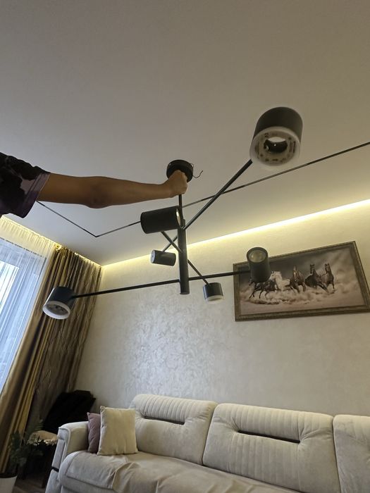 Светодиодная люстра!