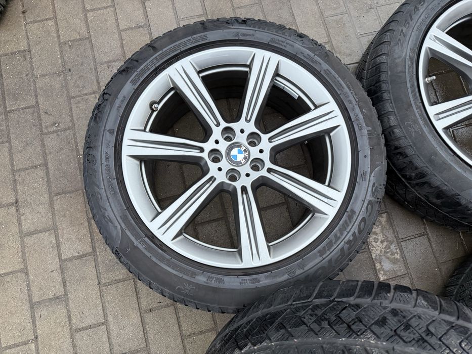 Jante bmw X5 X6 G05 G06 originale 275 45 20 pirelli iarna 2022