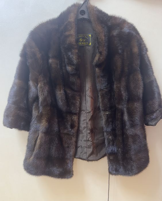 Норковя шуба трансформер