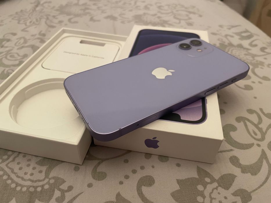 iPhone 12 Mov Purple 64 Gb orice rețea 10/10