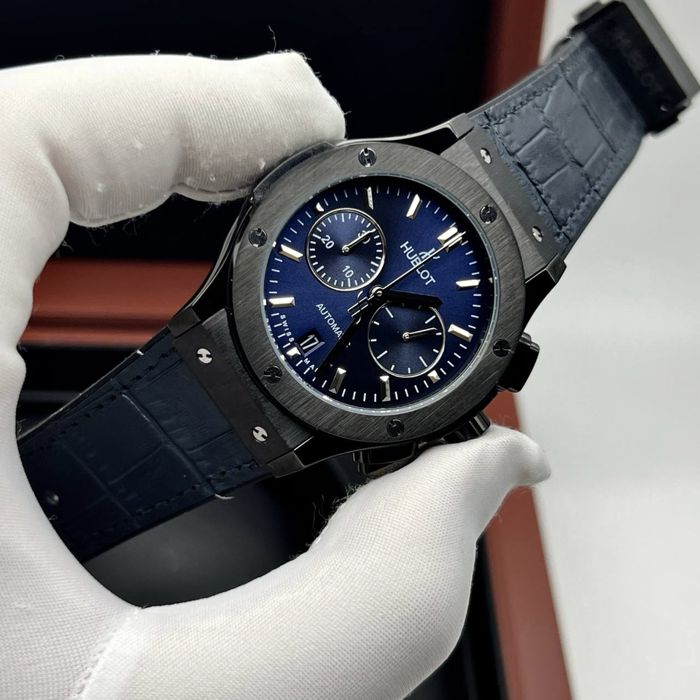 Hb classic fusion blue dial