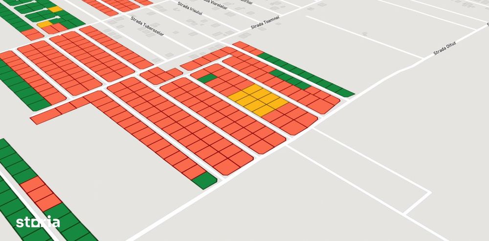 Lot Intravilan Dubla Deschidere 413mp | utilitati: curent | #UG17