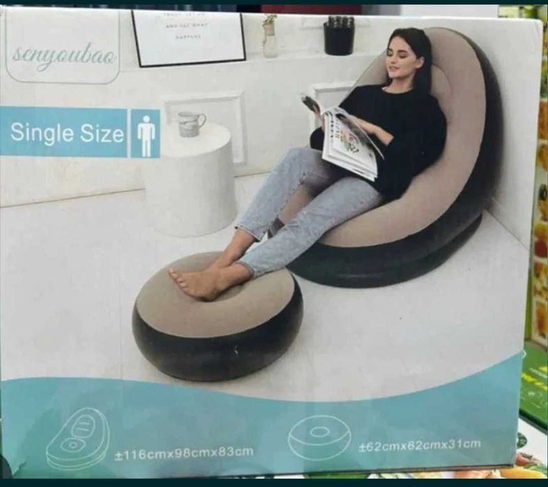 надувной диван кресло naduvnoy devan