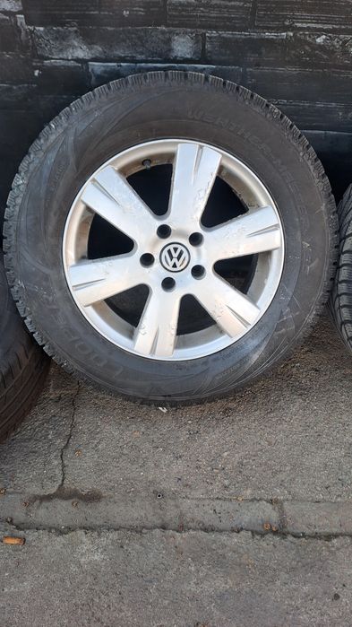 ПРОМО: 16" 5X112mm VW TIGUAN + 4бр. Зимни 215 65 16 Cooper, 5Х112мм