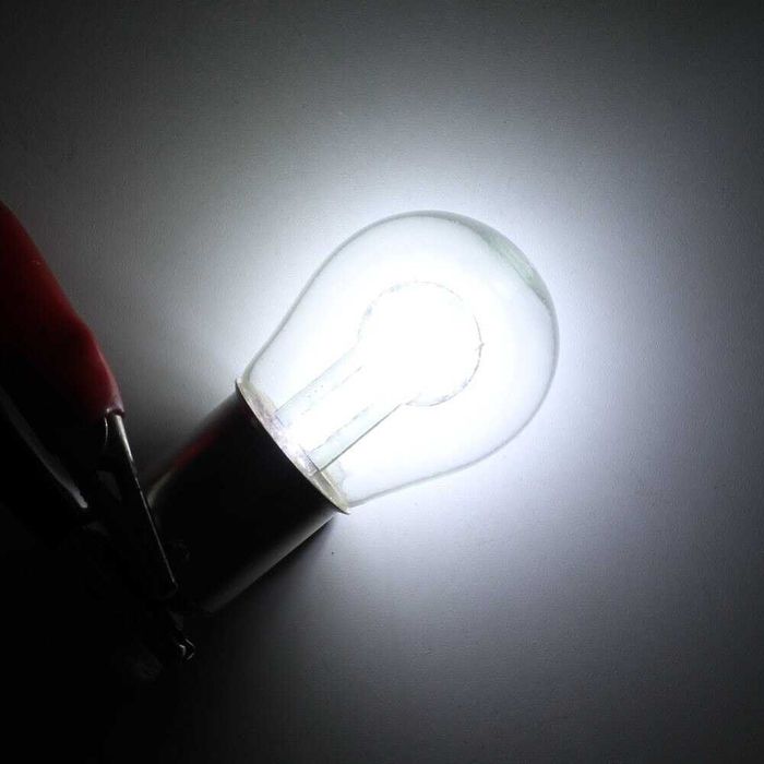 LED Лед Крушка 18 SMD BA15S 1156 (P21W),BAU15S 1156 (PY21W) 12V