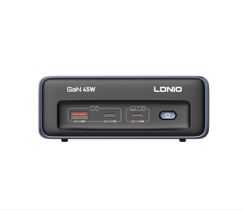 Сетевой фильтр LDNIO SE3 45W PD, европейский