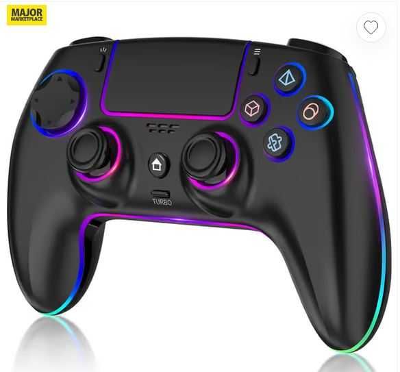 Controller Wireless RGB Compatibil PS5 PC Laptop Consola - nou !