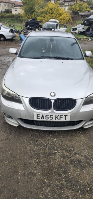 Бмв е60 530и bmw e60 530i предна броня, бъбреци, капак, фарове