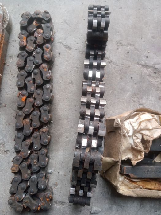 Цепи одно, двух, трех рядные