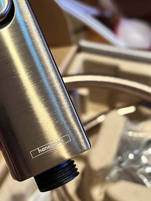 Hansgrohe Bidette baterie bideu cu set de duș ascuns, nou