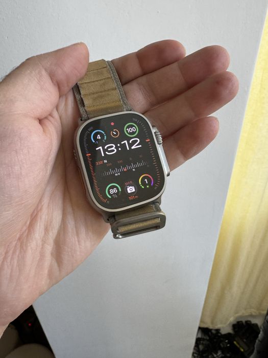 Apple Watch Ultra 2, 49mm, Titanium, A2986, MRF53FD/A