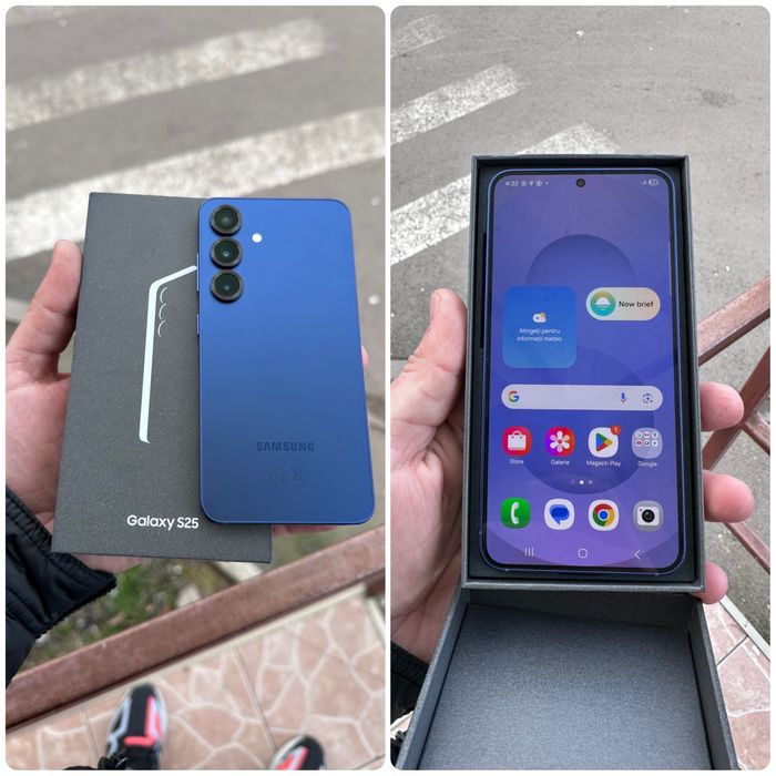 Samsung Galaxy S25 5G Albastru Nou (dezmembrez telefoane)