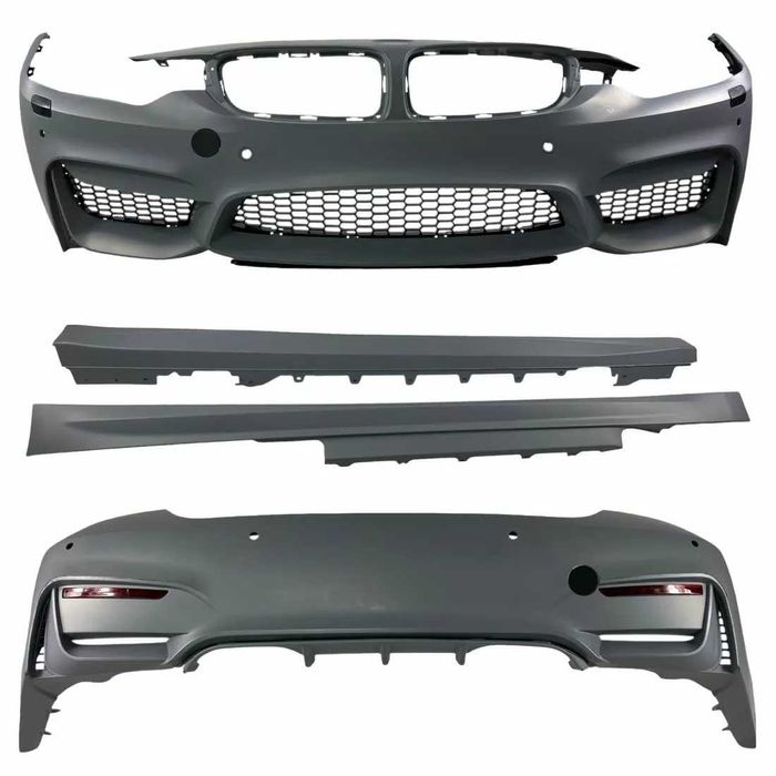 M4 пакет брони за BMW F32 Купе (2011+) – грундиран, тунинг бмв ф32