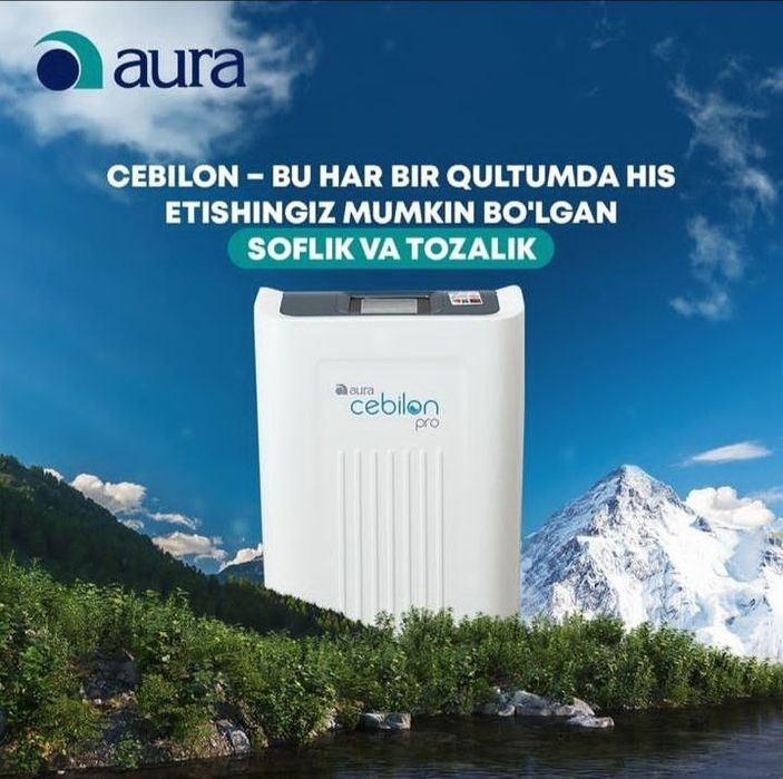 Aura Suv Filtiri Arzon va sifatli 3 yil garantya cheksiz xizmat korsat