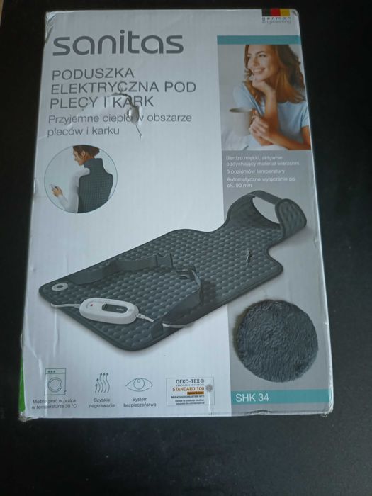 Patura electrica pentru spate/gat SANITAS, SHK 34