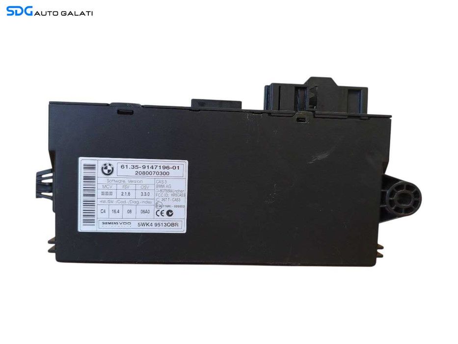 Unitate Modul Calculator Imobilizator BMW Seria 1 E81 E87 2004 - 2013 Cod 9147196-01 [LR1744]