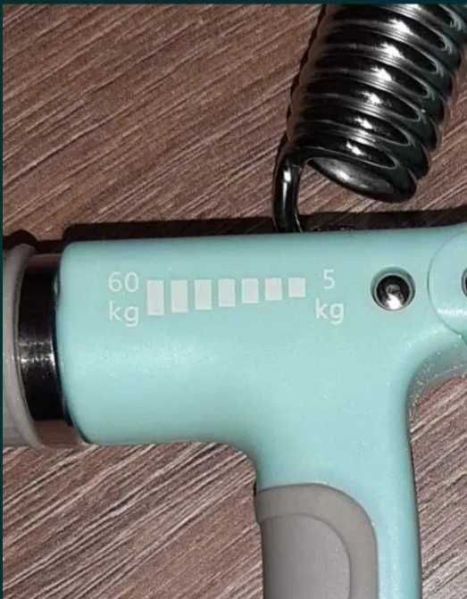 Hand grip electronic 5-60kg-counter și afișaj mecanic