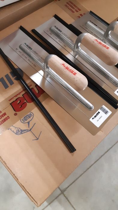 Gletiere finish Mass lama 0,3 inox extra flexibile  colțuri rotunjite