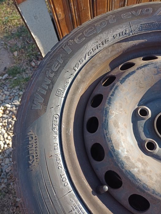 Roti iarna 5x112 /195 65 r 15 / VW .Seat etc