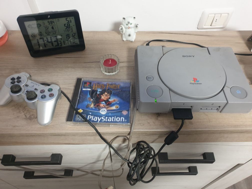 Ps one PlayStation 1 fat primul model 1994 func ional de colec ie