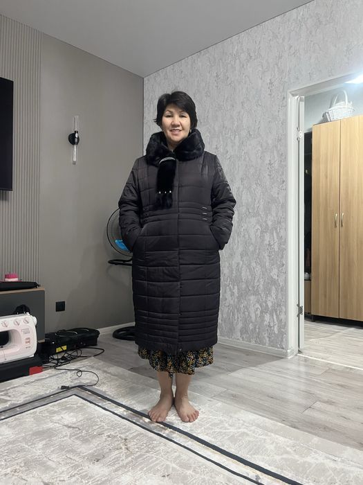 Продам куртку с норковым воротником