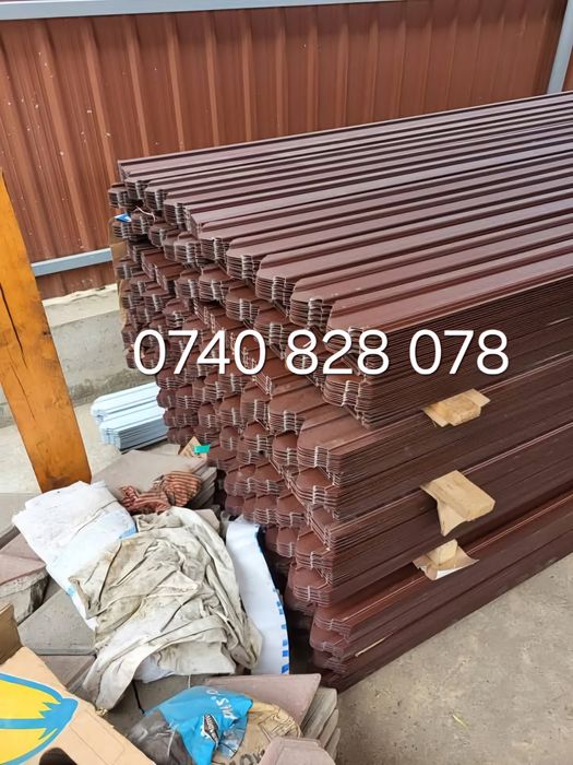 Sipca metalica  1.25ml  Finisaj rezistent pentru orice tip de gard