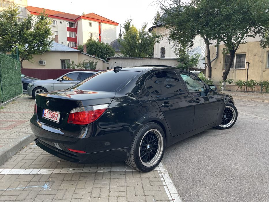 Bmw Seria 5 e60 525d M57 Full Piele Crem Trapa Memorii Bi-Xenon Navi Mare