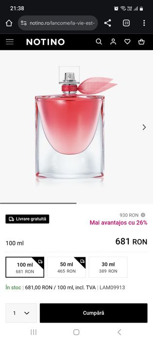 Parfum La vie est belle