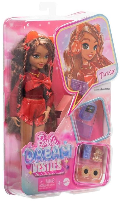Кукла Barbie Dream Besties - Teresa с 10 аксесоара за видео игри