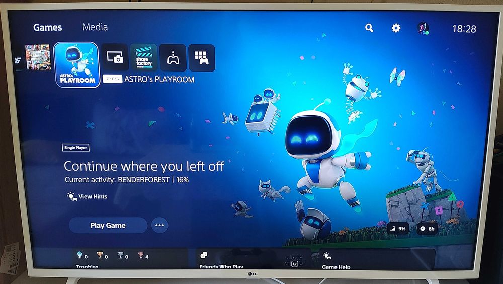 PlayStation 5 Slim Digital Edition 1TB + GTA V, Astro Bot и FC 26 | Гаранция