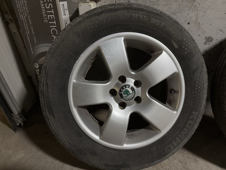 Джанти Enzo Germany с гуми Kumho - 195/65/15 , 66.5/57.1 , 5x112