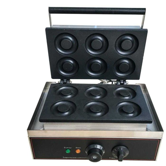 Aparat electric coacere gogosi 6 forme inel-TRANSPORT GRATUIT