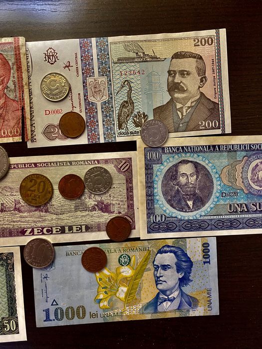 Bancnote si monede vechi