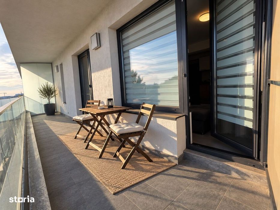 3 camere | Terasă 20 mp | Parcare subterană | Rond OMV Pipera