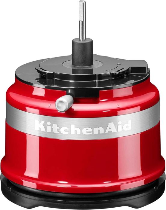 ПРОМО Нов 2г Гаранция Мощен Мини Кухненски Робот Блендер Чопър KitchenAid, 5KFC3516, Черен или Червен