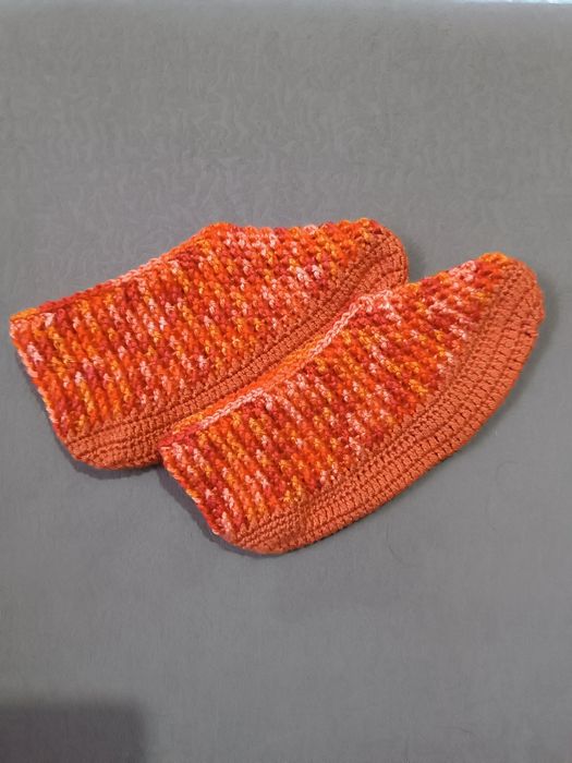 Вязанные носки и следки