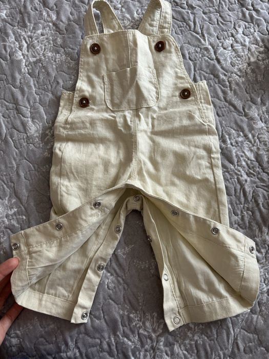 Ленен сет за бебе 62 см