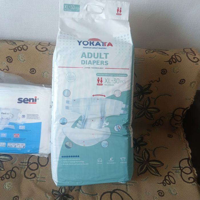 Продам памперсы взрослые 10 упаковок