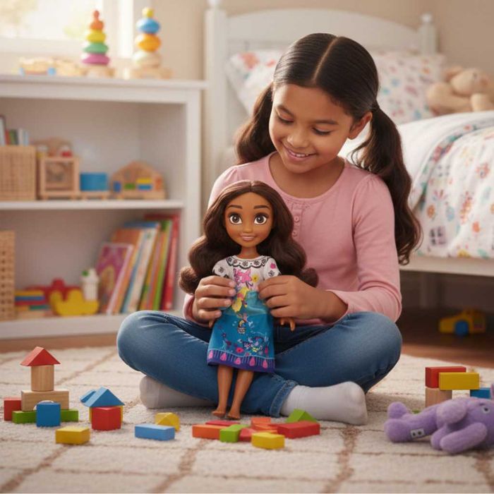 Кукла Magic Girl с очила и музика