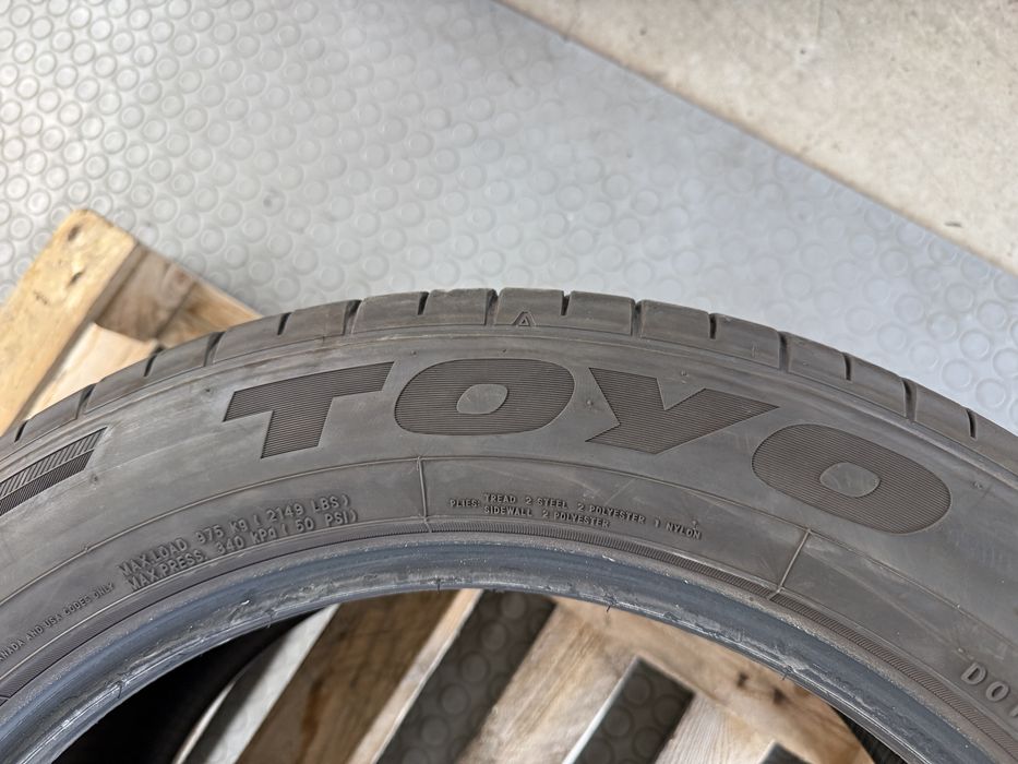 4бр. ОТЛИЧНИ Летни Гуми С Борд 255/50R/19 -TOYO- DOT:5120- 6.5мм+6.0мм