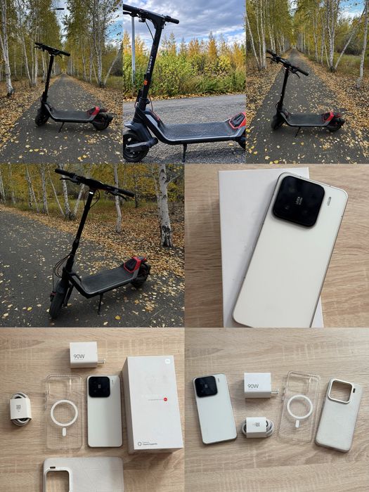 Xiaomi 15 и Ninebot P100S
