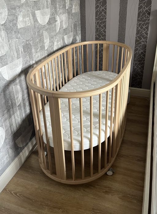 Кроватка-трансформер Stokke Sleepi Mini+Bed Extension V3