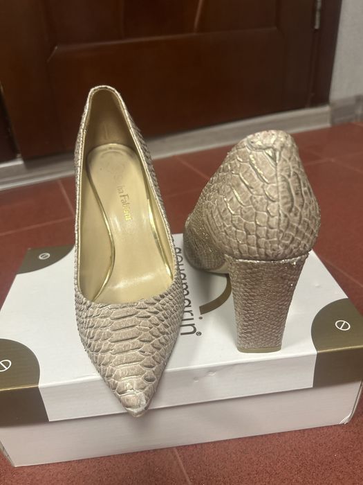 Туфли кожаные почти новые