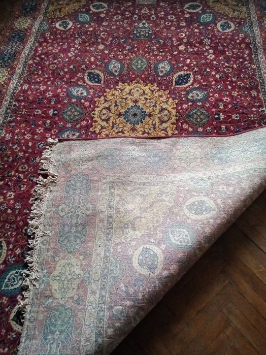 Персийски килим 3м х2м, 100%вълна., килим тип персийски 1х1,75м.