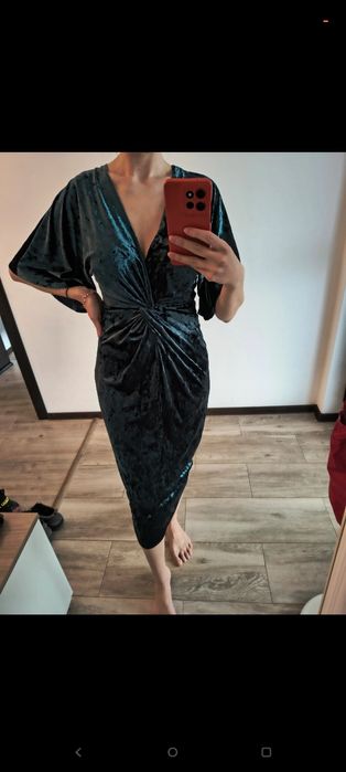 Rochie turcoaz Zara s