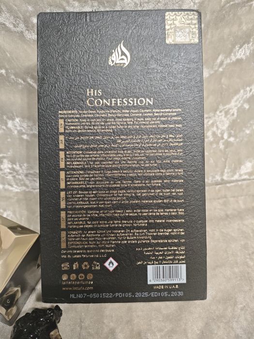 His Confession от Lattafa